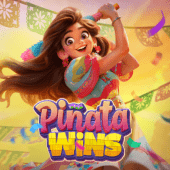 Pinata Wins fiesta slot icon with a colorful piñata and marigolds